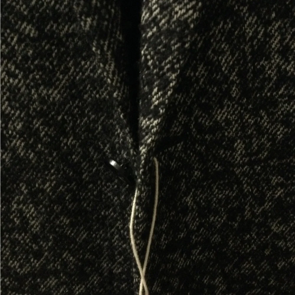 Gucci Black Heather Zip-Up Knit Sweater